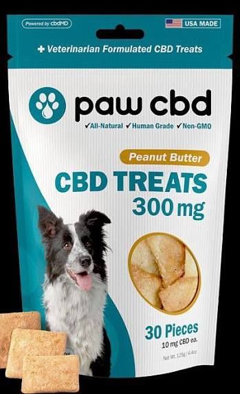 Paw CBD Dog Hard Chews Peanut Butter