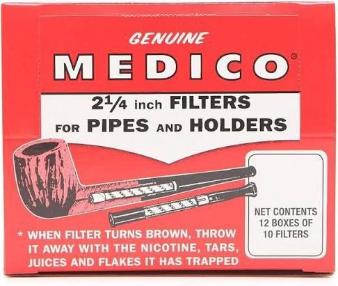 Medico 2 1/4 Pipe Filters