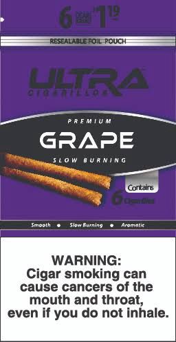 Ultra Cigarellos Grape
