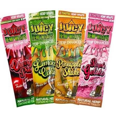 Juicy Terp Enhanced Hemp Wraps