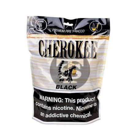 Cherokee Black Premium Pipe Tobacco 16oz