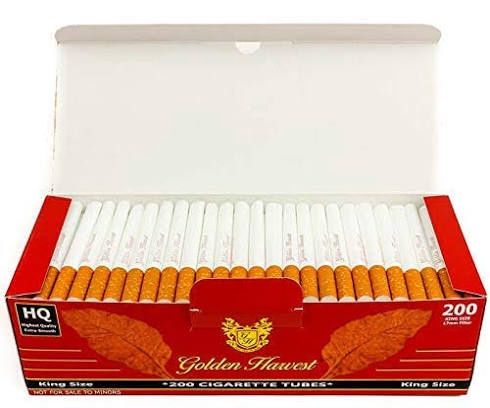 Golden Harvest Cigarette Tubes