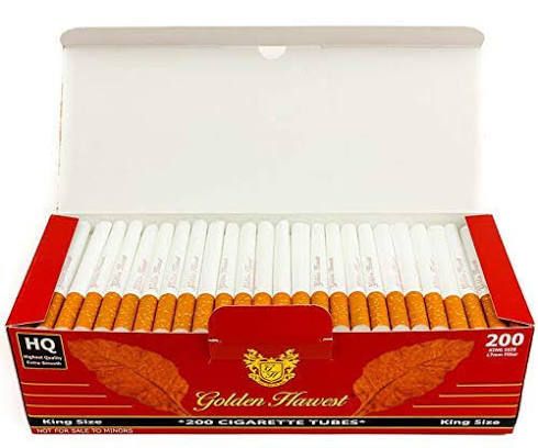 Golden Harvest Cigarette Tubes