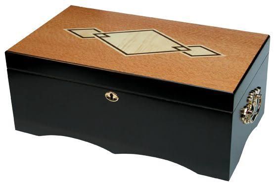 Cordoba 50-90ct Diamond Inlay Humidor Cordoba 50-90ct Diamond Inlay Humidor
