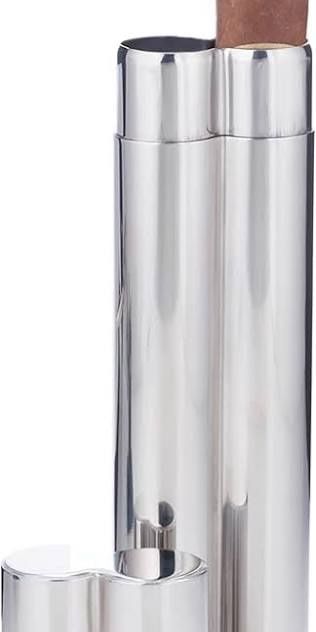 2 Finger Silver Cigar Tubes 2 Finger Silver Cigar Tubes