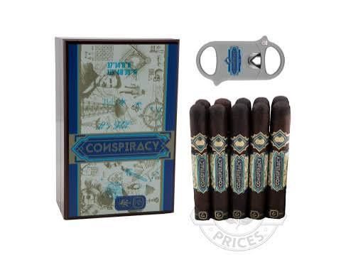 Conspiracy Set 20ct Humidor & Cutter Conspiracy Set 20ct Humidor & Cutter