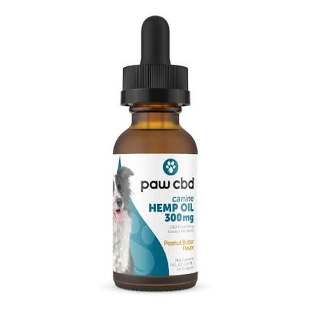 Paw CBD Dog Tincture Peanut Butter