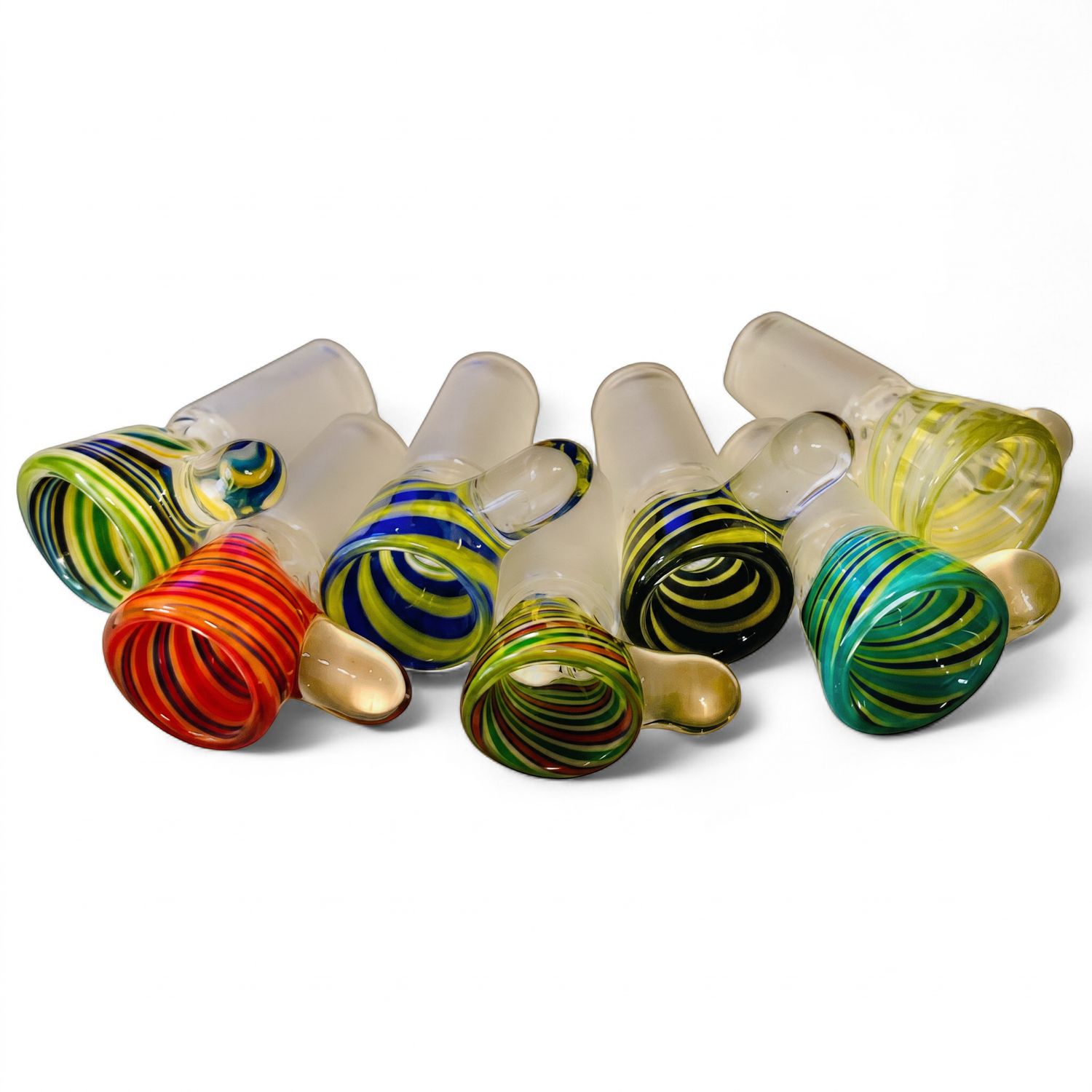 Syndicate Glass Rolling Tray / Spiral Color Bowl