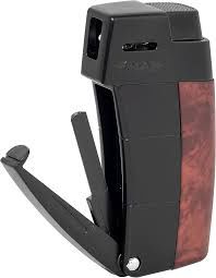 Xikar Resource Lighter Burl W/ Black Trim