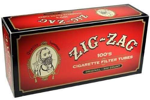 Zig Zag Cigarette Tubes