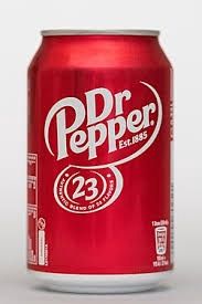 Dr Pepper Soda Can