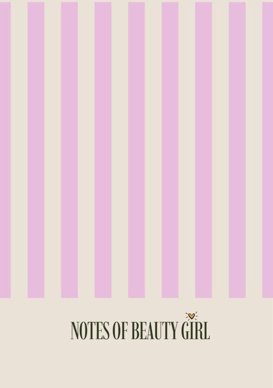 Notes of Beauty Girl (printable)