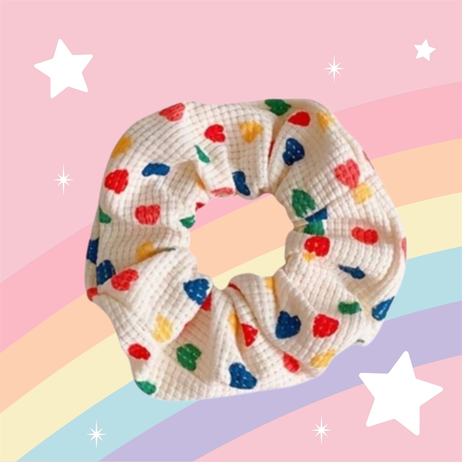 Heart Scrunchie