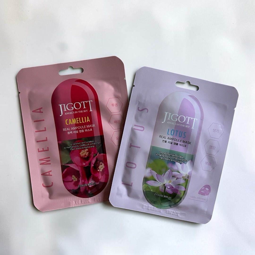 Jigott Mask Set Camellia &amp; Lotus