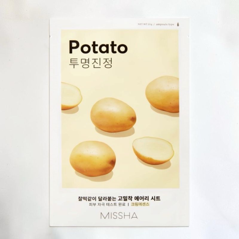 Missha Sheet Mask Set Pearl, Honey &amp; Potato