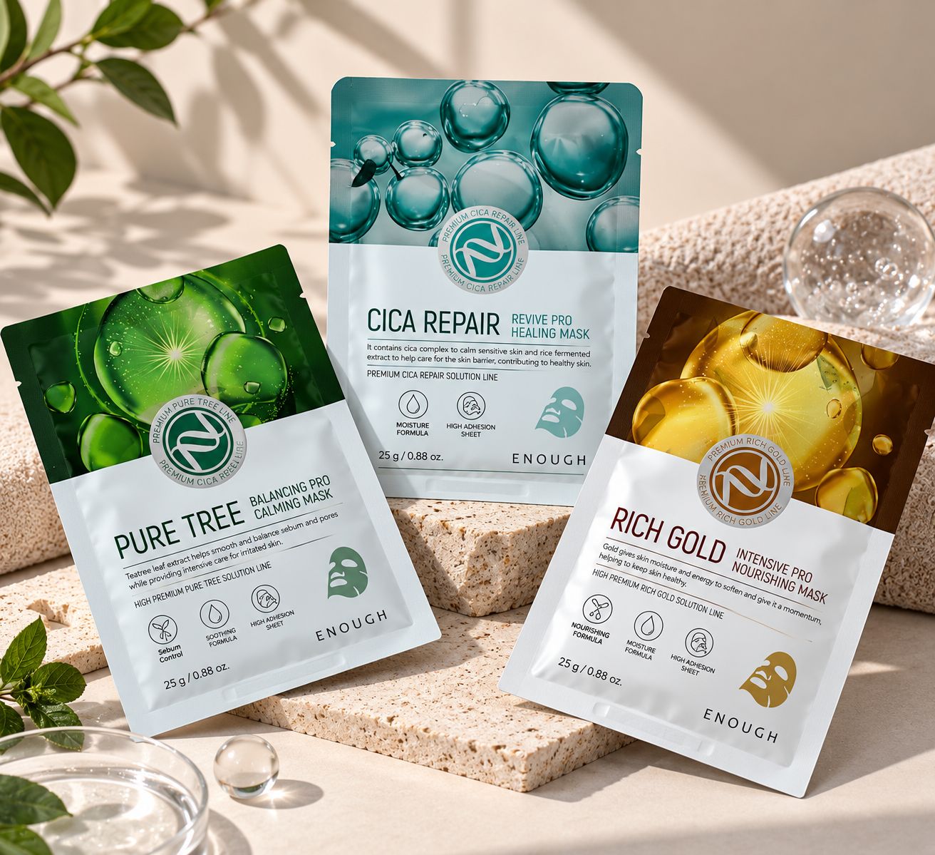 Enough Set  Maks Cica, Pure Tree &amp; Rich Gold