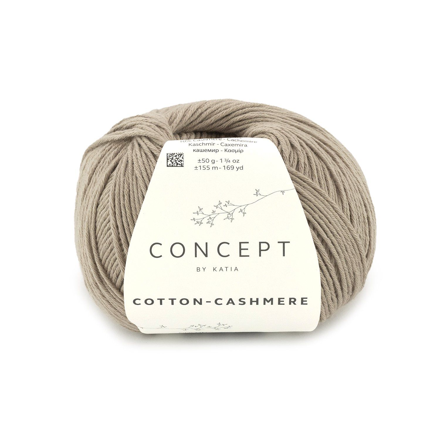 Cotton Cashmere | 91 Grijs beige