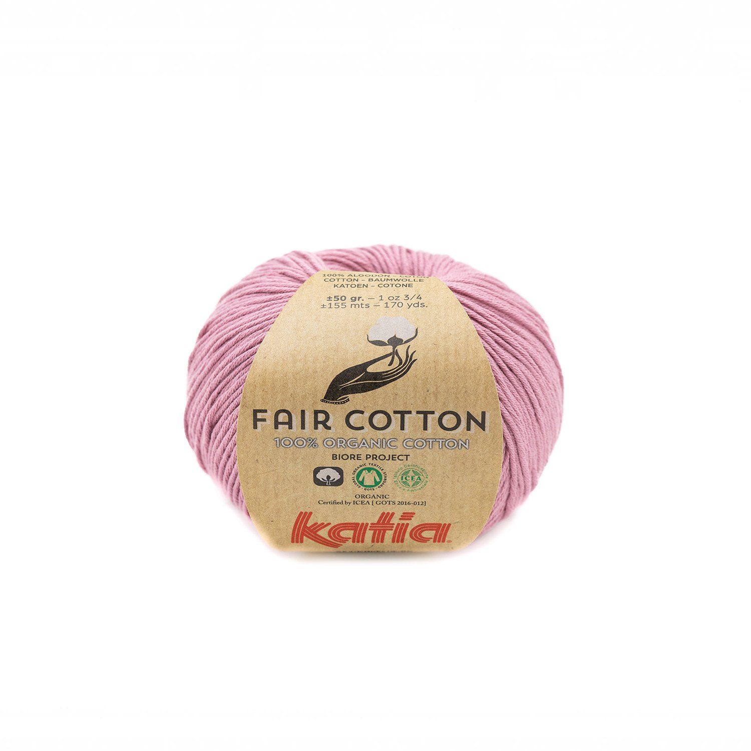 Fair cotton | 40 Licht mauvé