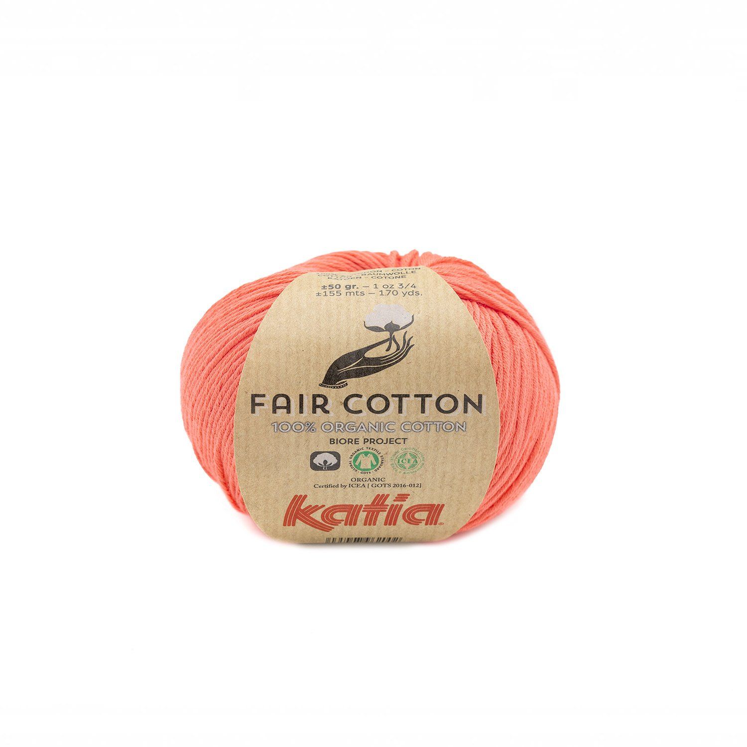 Fair cotton | 44 Zalm oranje