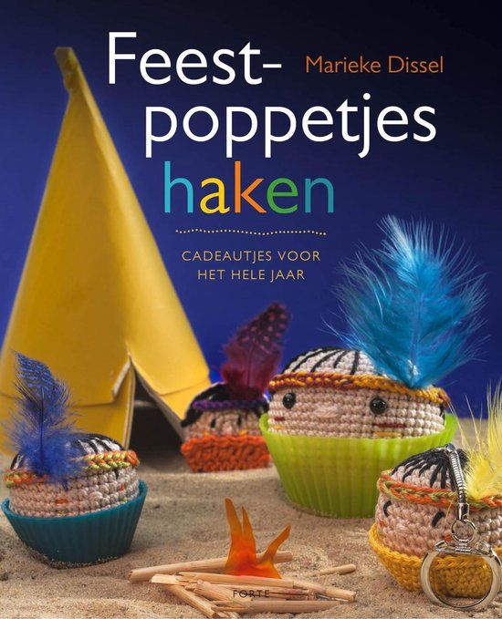 Feestpoppetjes haken - Marieke Dissel