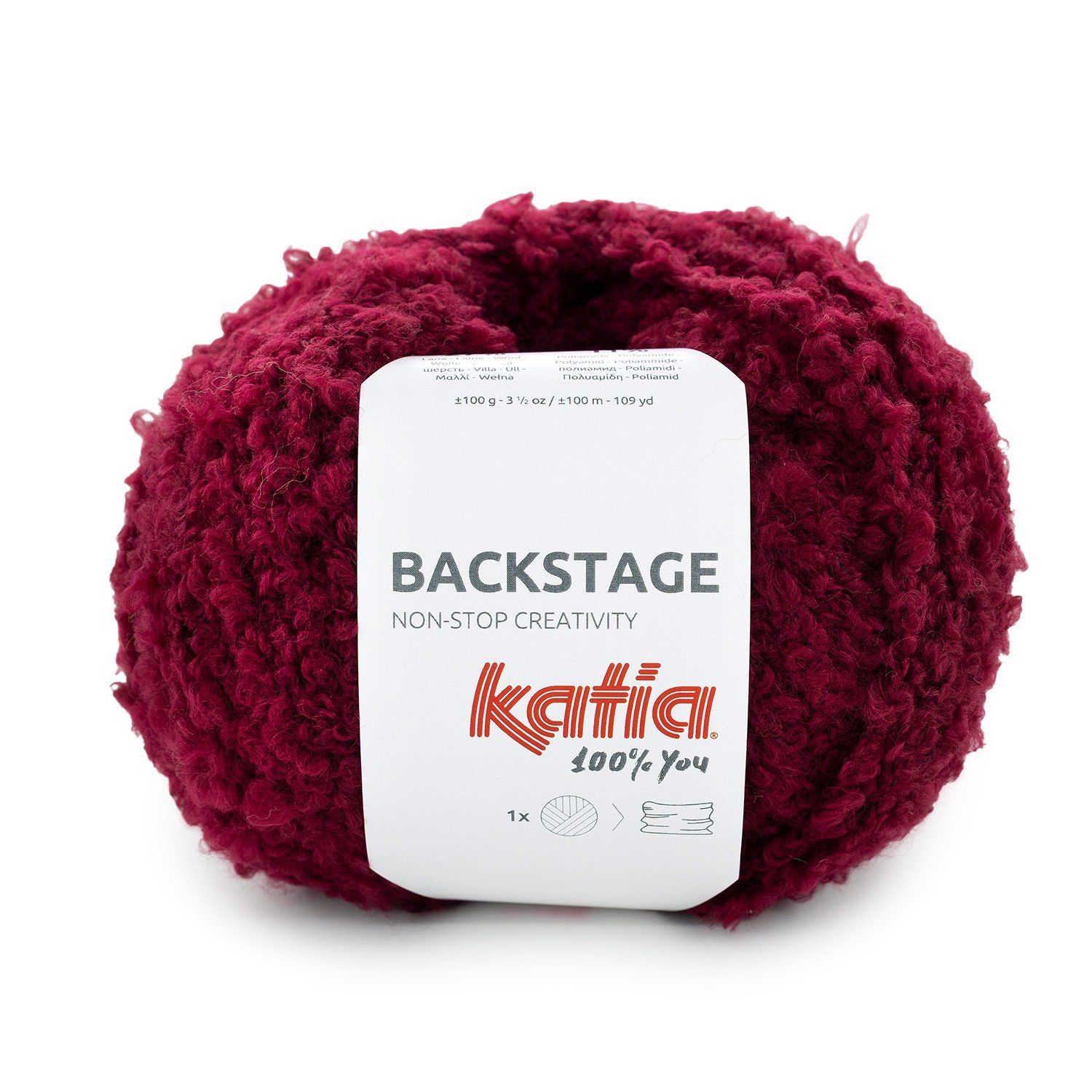 Katia Backstage | 108 Bordeauxrood