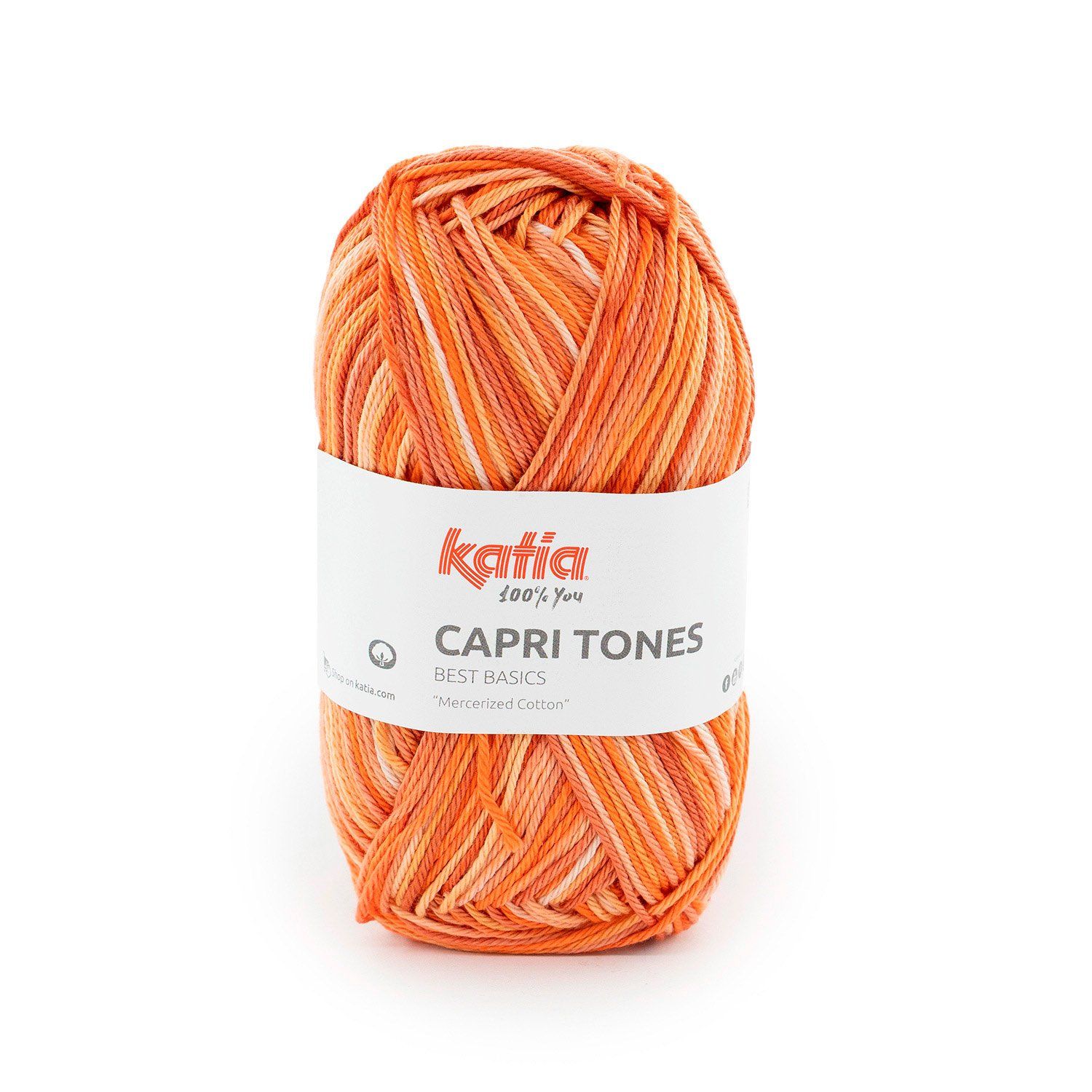 Katia Capri Tones | 307 Oranje-Ecru
