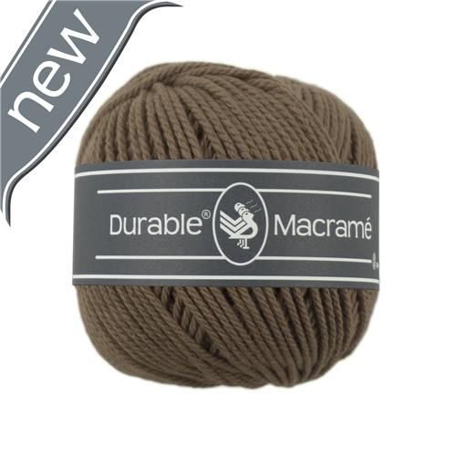 Durable Macramé | 345 Khaki brown