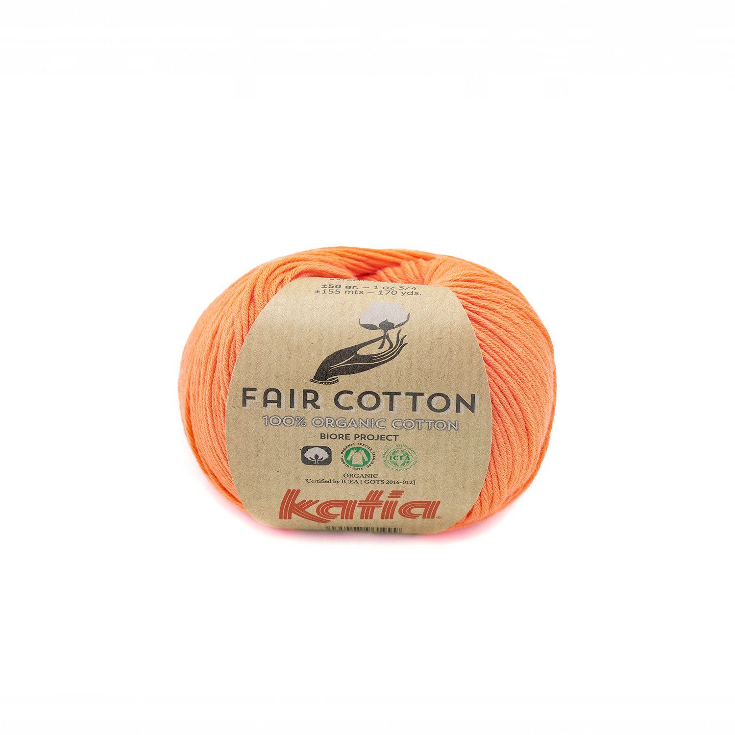 Fair cotton | 43 Intens oranje