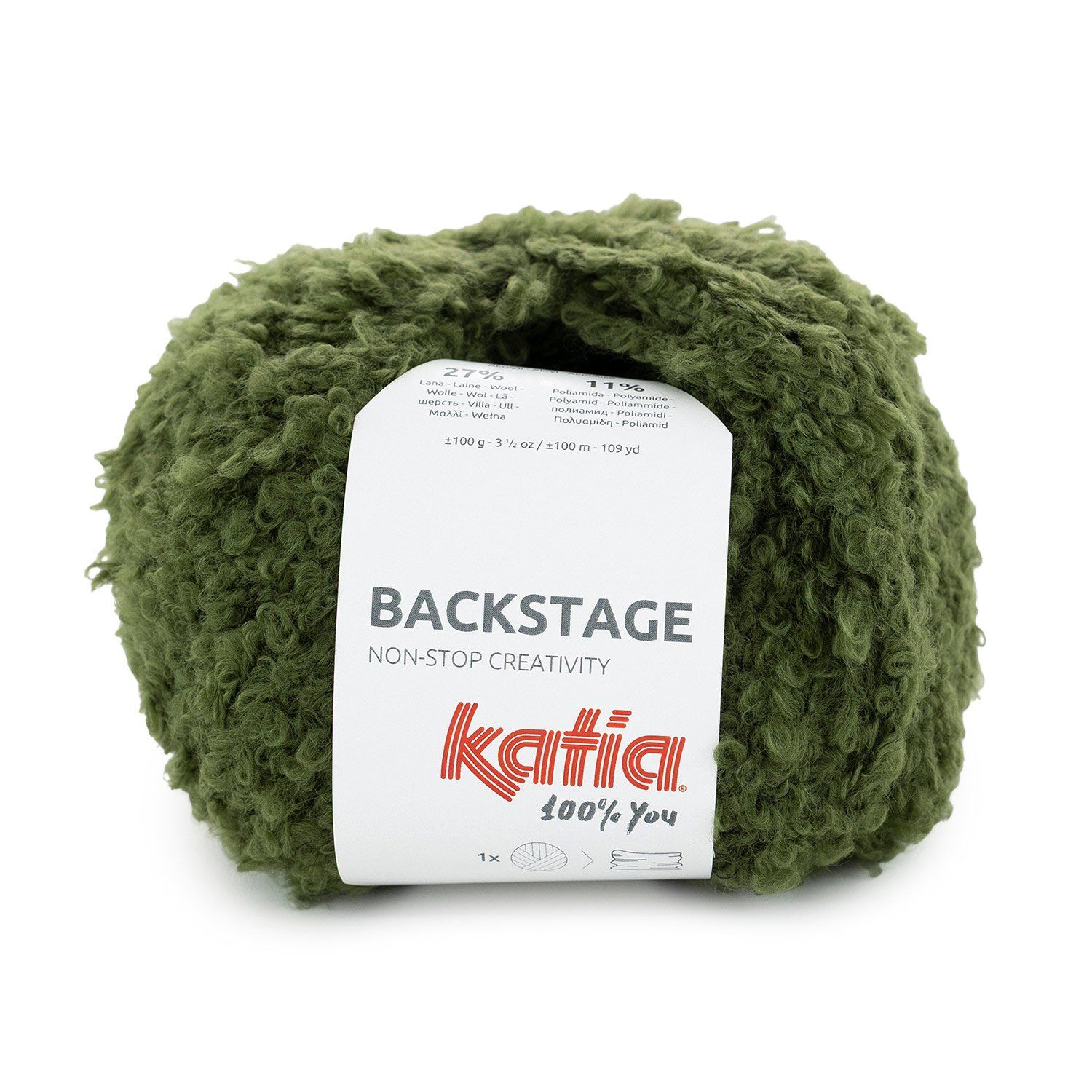 Katia Backstage | 112 Militair groen