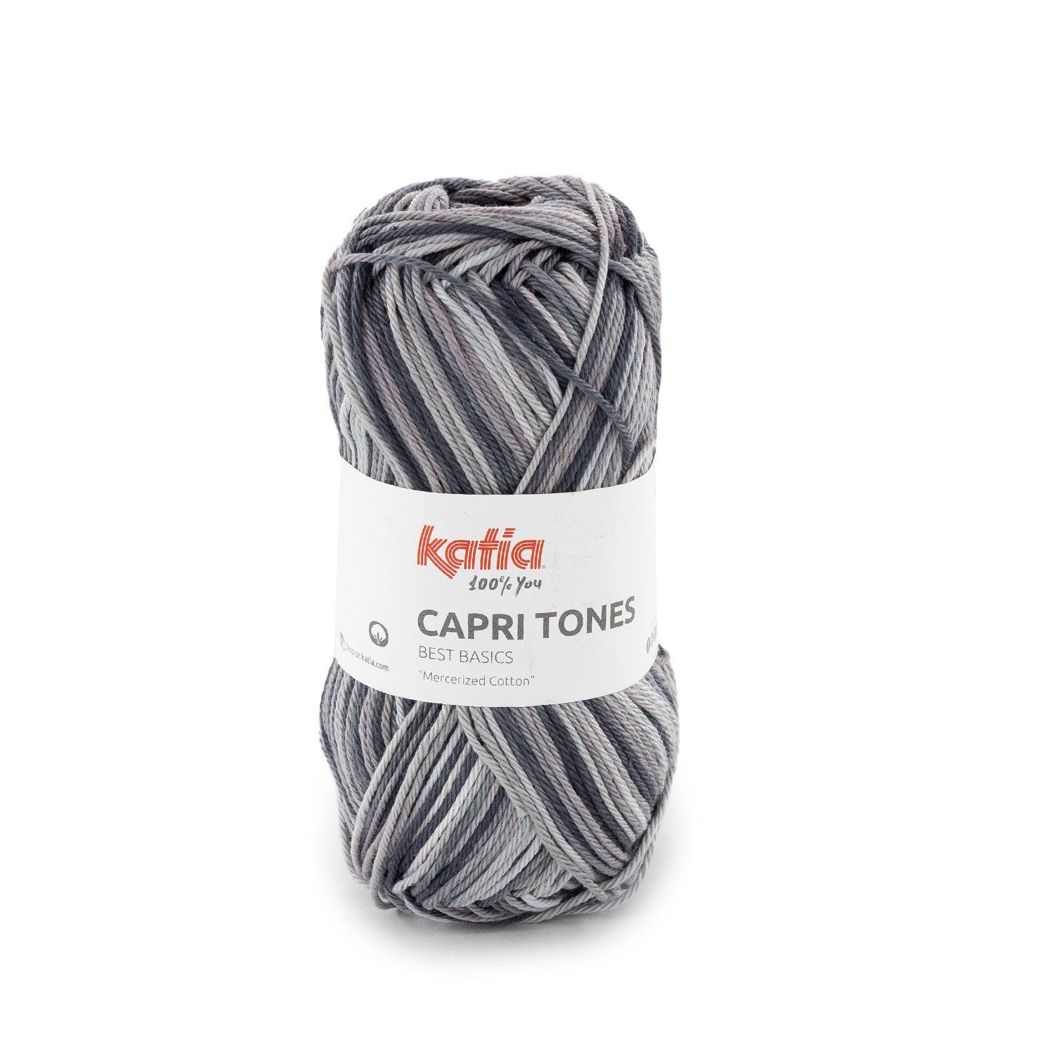 Katia Capri Tones | 306 Licht grijs-Donker grijs