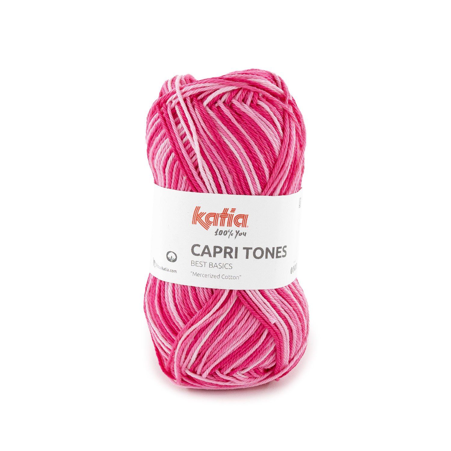 Katia Capri Tones | 301 Kauwgom roze-Fuchsia