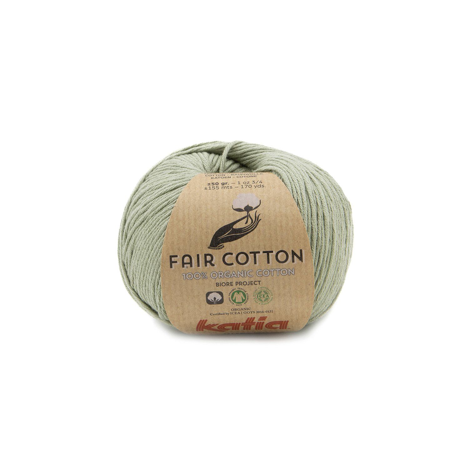 Fair cotton | 46 Bleekgroen