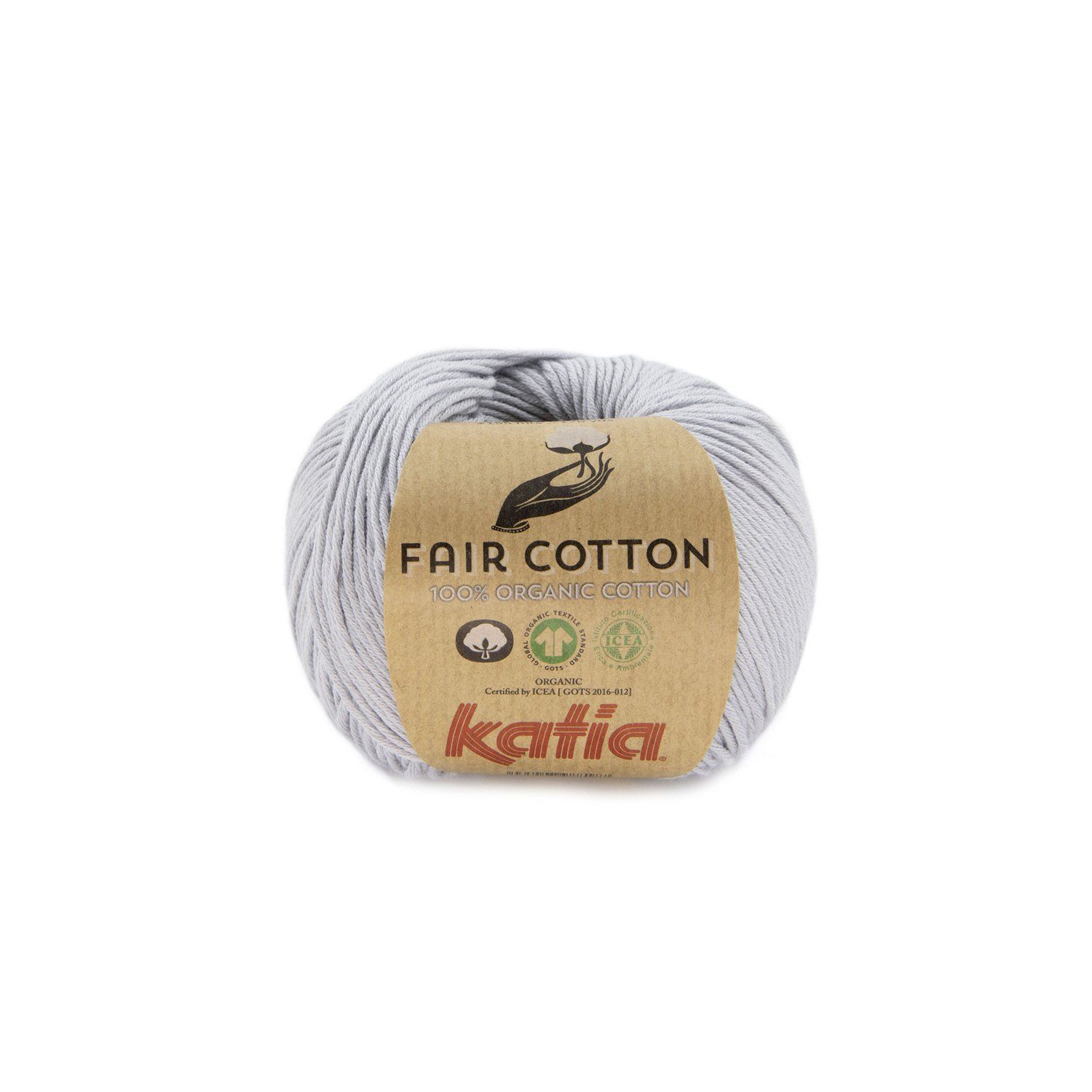 Fair cotton | 50 Parelachtig licht grijs
