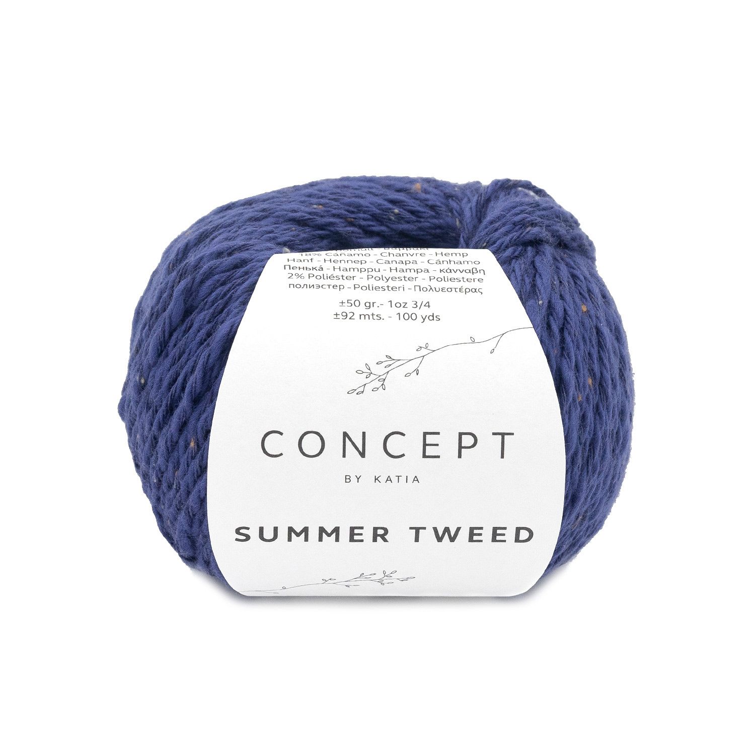 Katia Summer Tweed | 70 blauwachtig