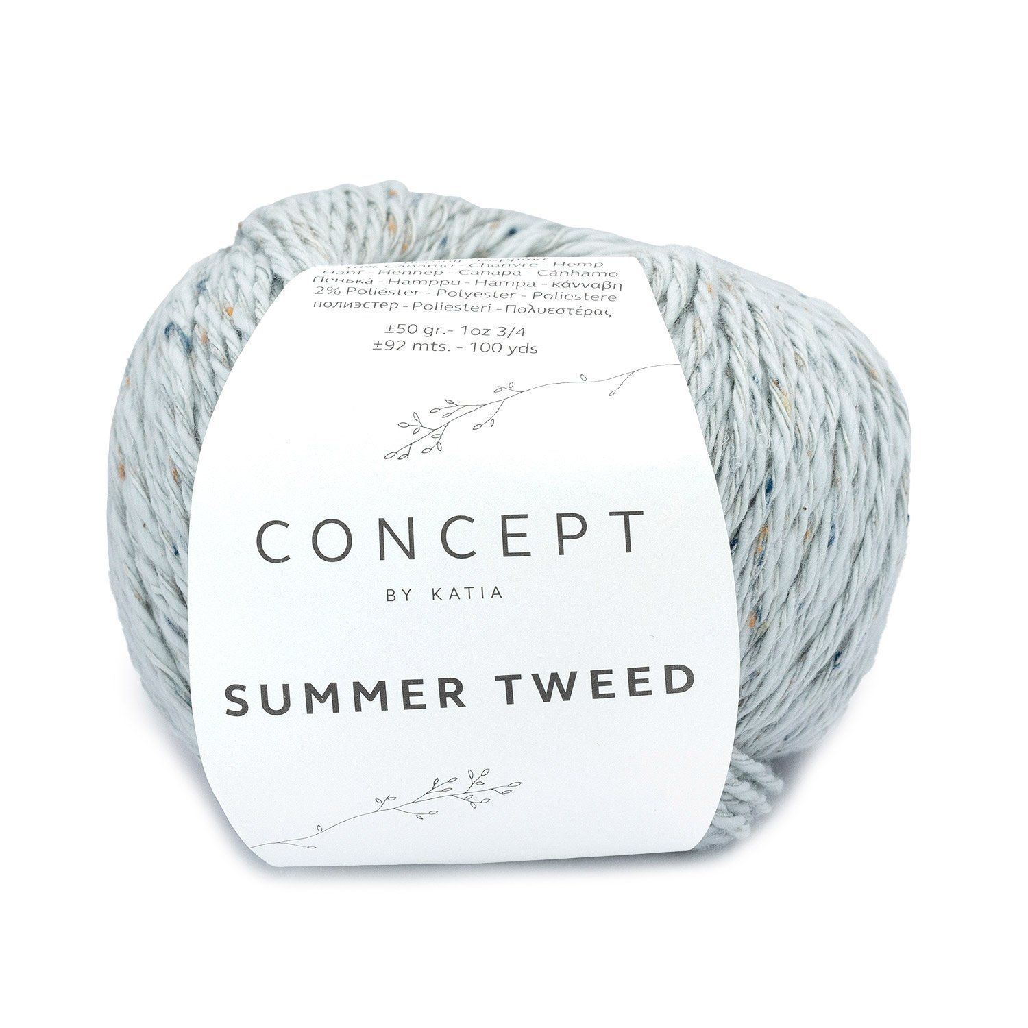 Katia Summer Tweed | 75 licht blauw
