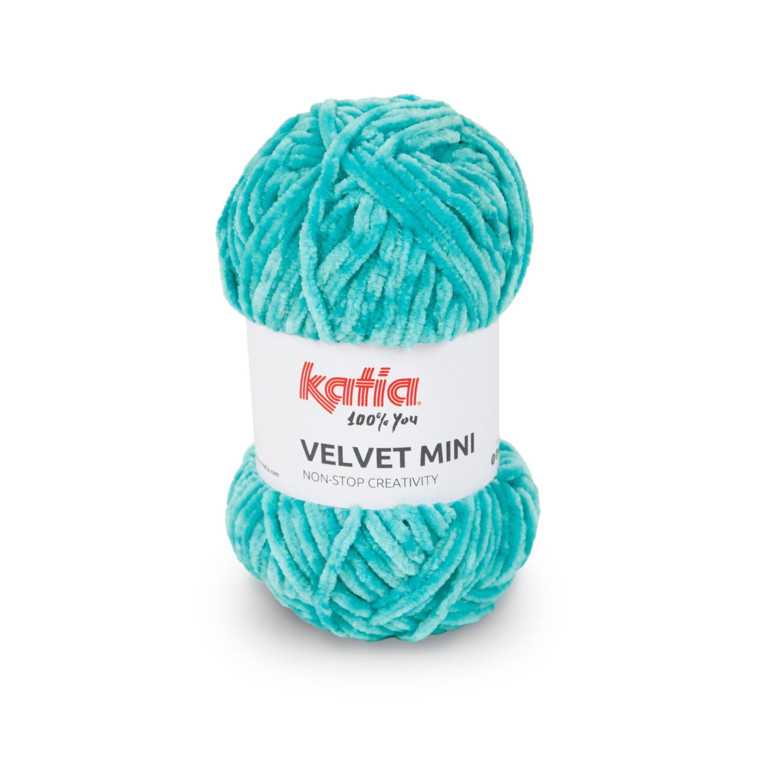 Katia Velvet Mini | 208 water blauw