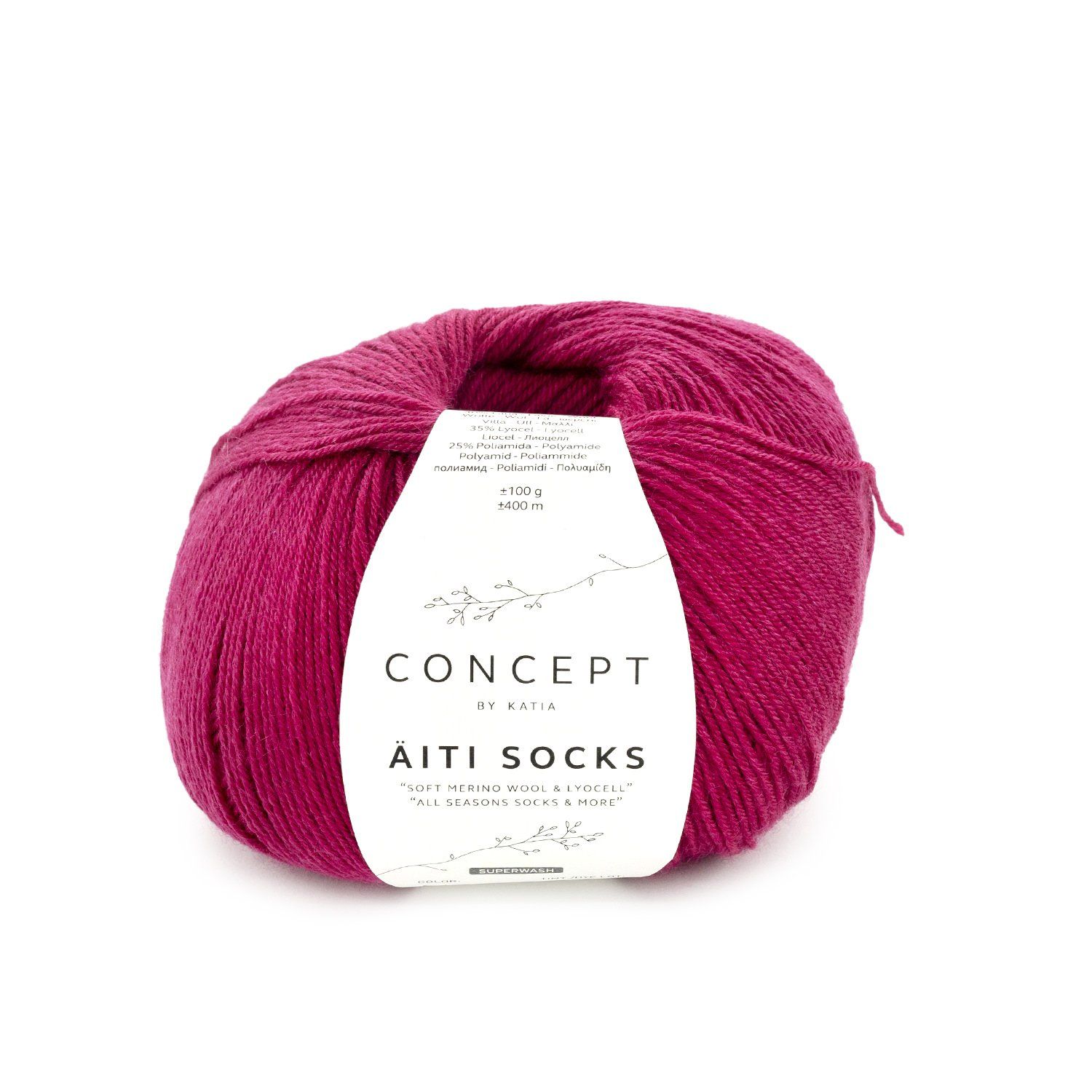 Katia Äiti Socks &amp;More | 51 Fuchsia