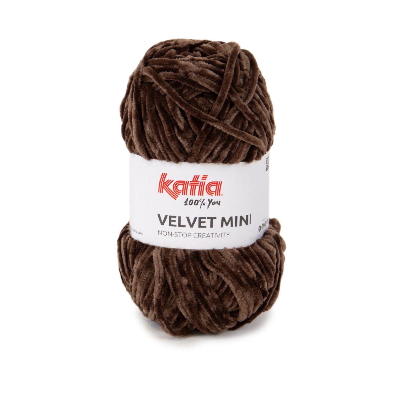 Katia Velvet Mini | 214 donker bruin
