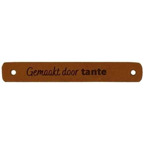 Label tante donker br 2st.