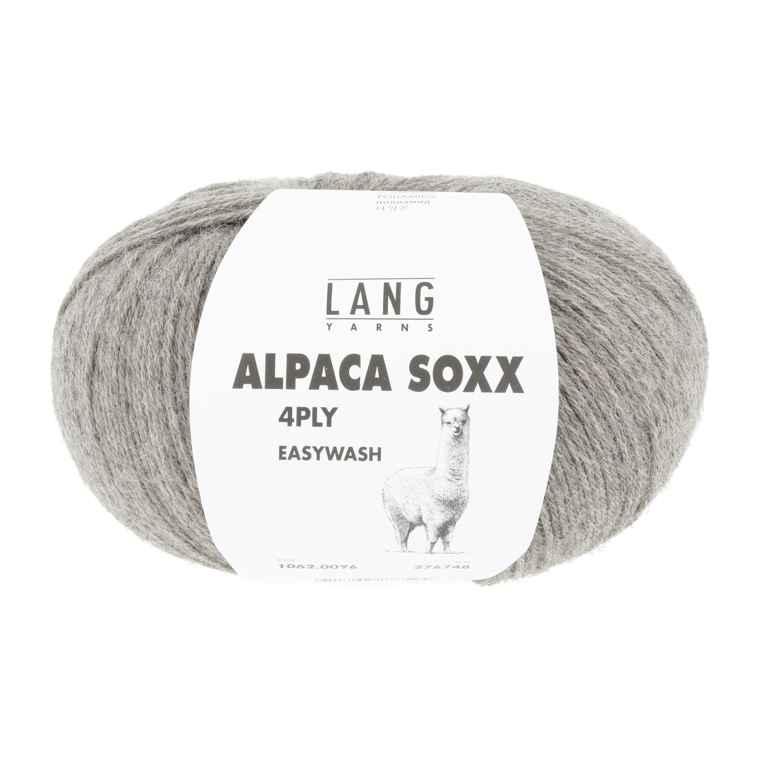 Lang Yarns Alpaca Soxx 4-ply | 0096 bruin melange