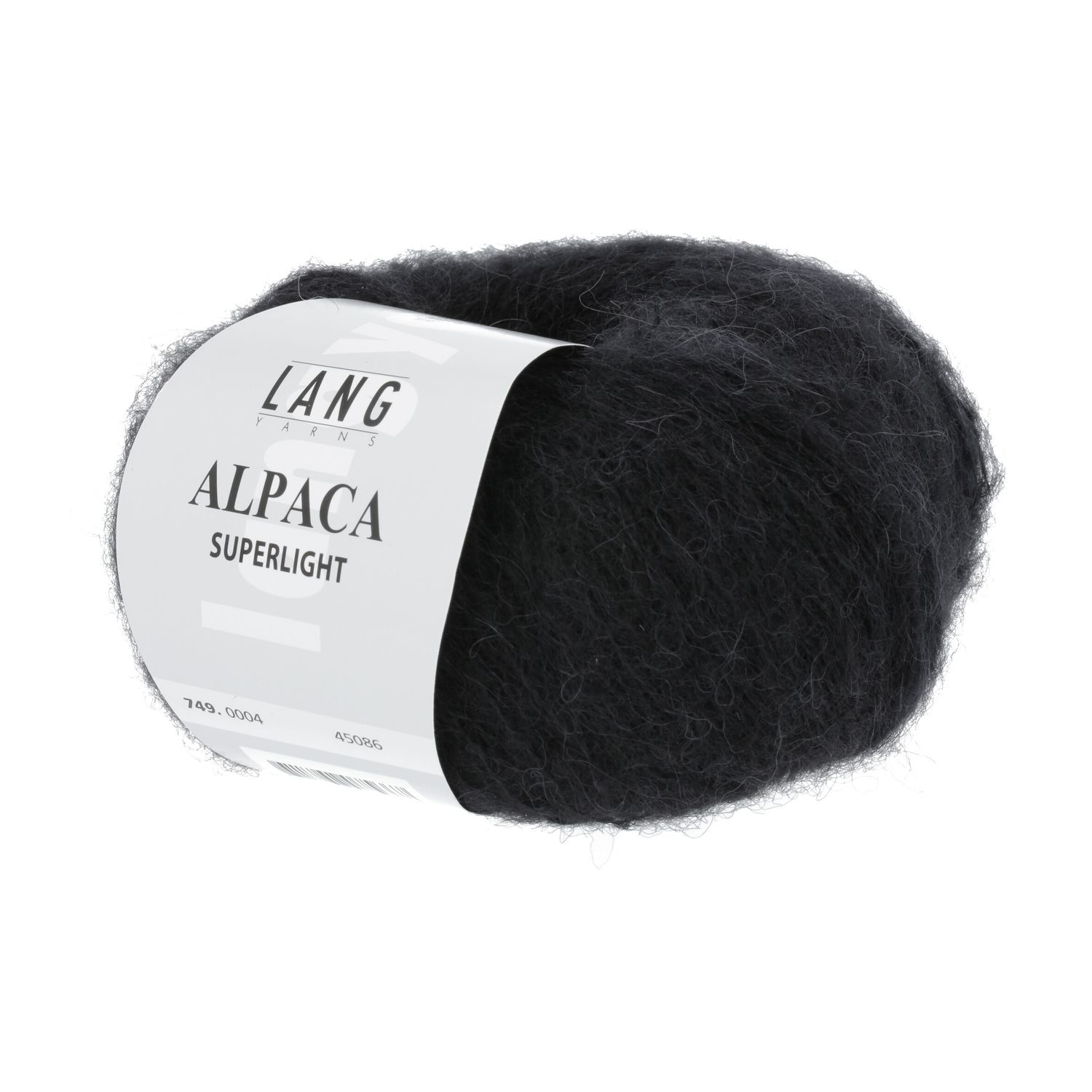 Lang Yarns Alpaca Superlight | 0004 zwart