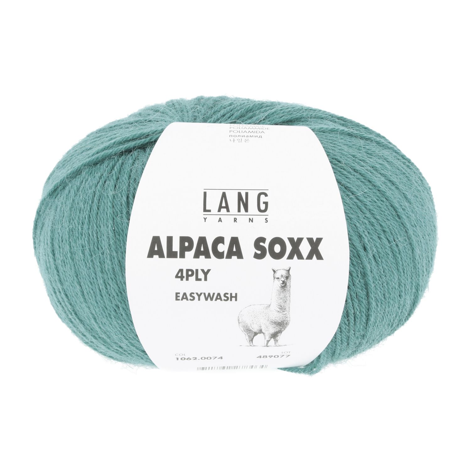 Lang Yarns Alpaca Soxx 4-ply | 0074 atlantisch
