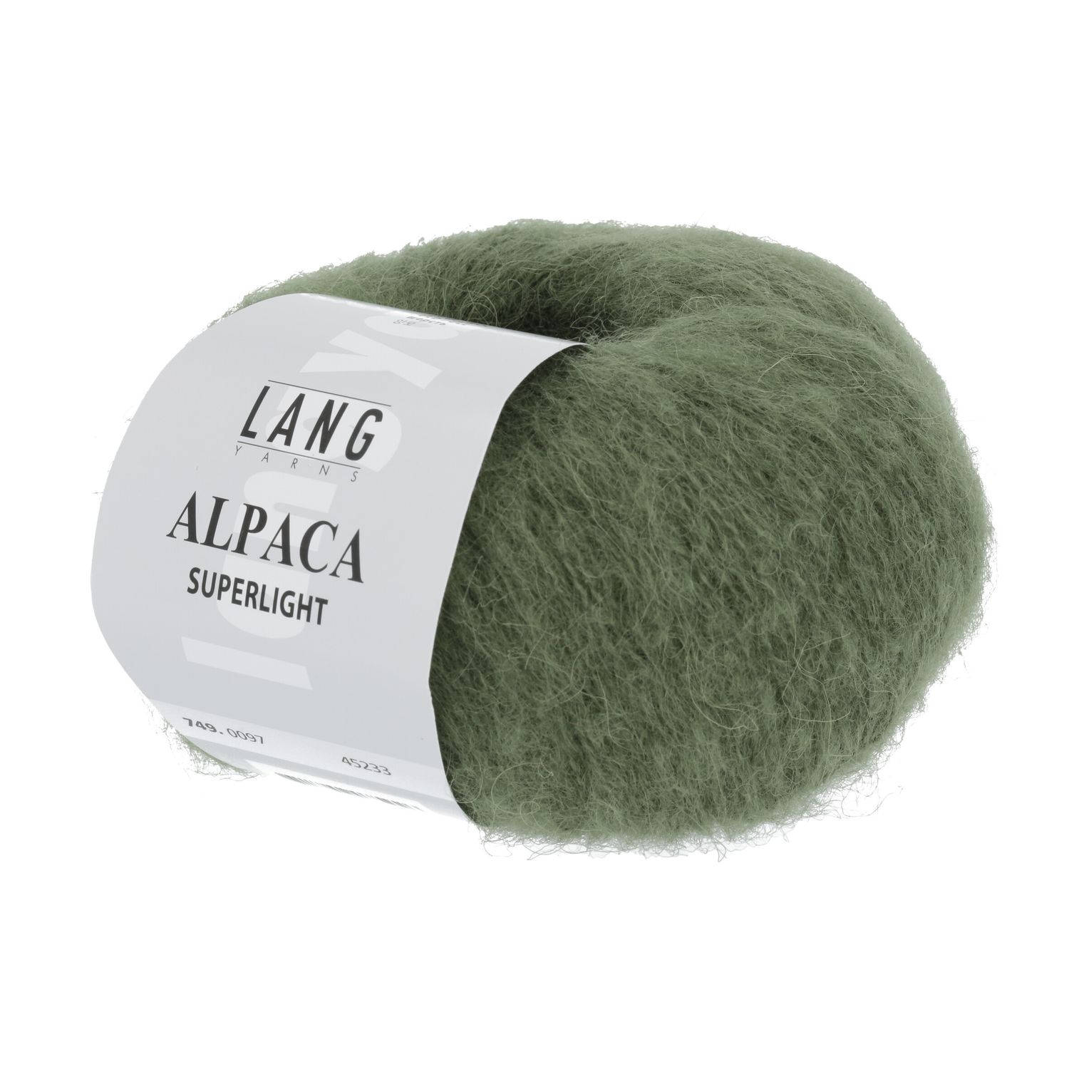 Lang Yarns Alpaca Superlight | 0097 olijf