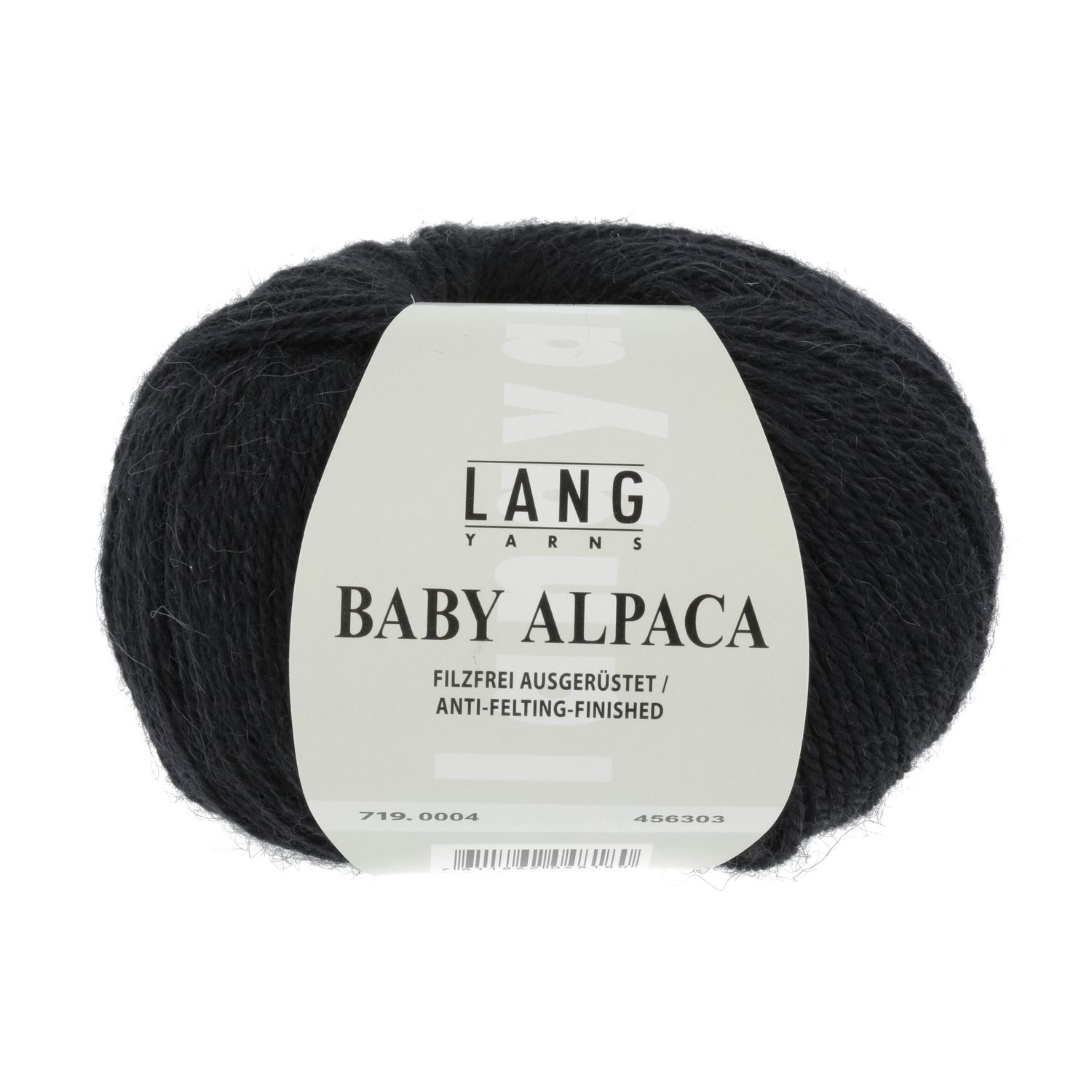 Lang Yarns Baby Alpaca | 0004 zwart
