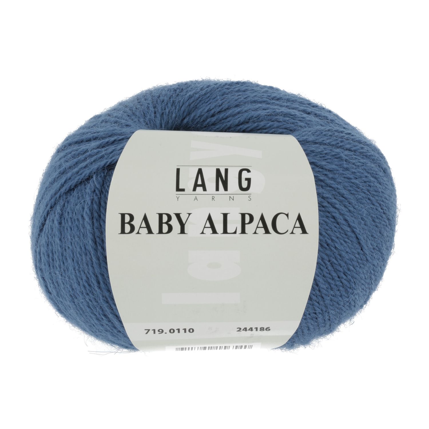 Lang Yarns Baby Alpaca | 0110 staalblauw
