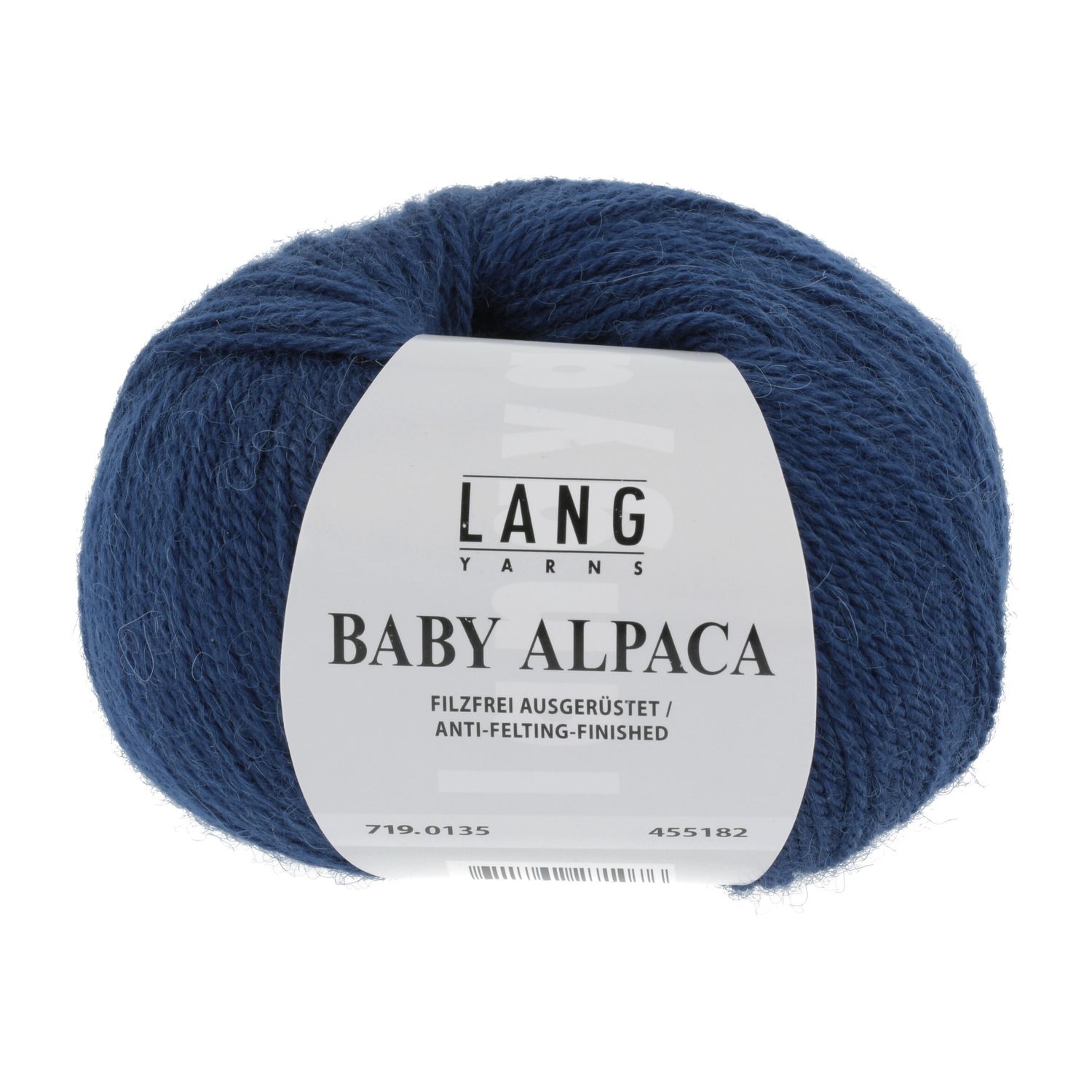 Lang Yarns Baby Alpaca | 0135 marine
