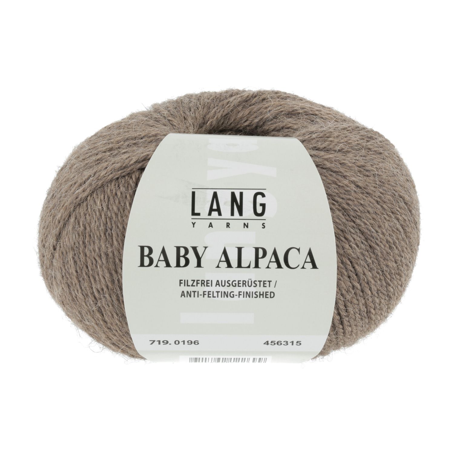 Lang Yarns Baby Alpaca | 0196 licht bruin