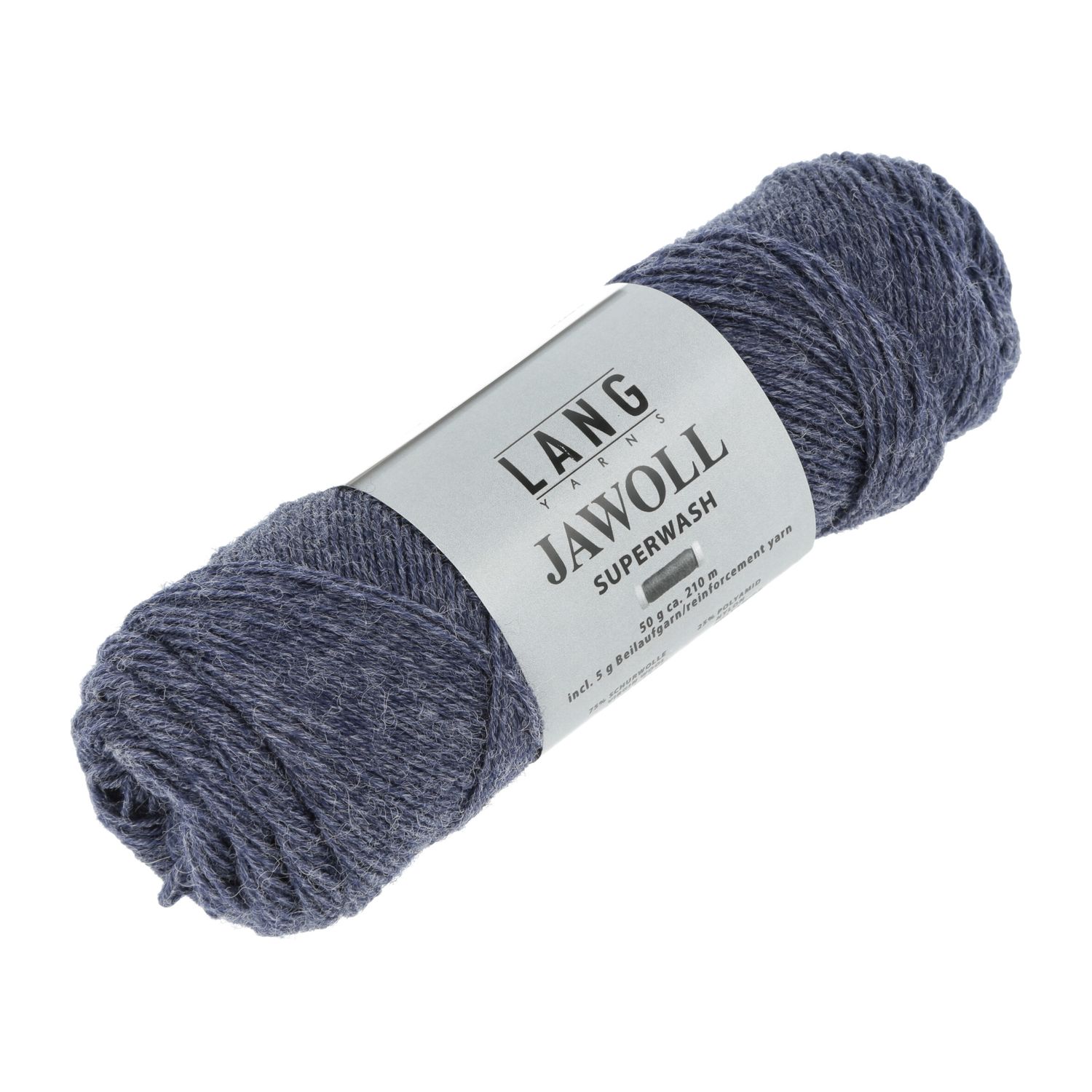 Lang Yarns Jawoll | 0069 blauw gemeleerd