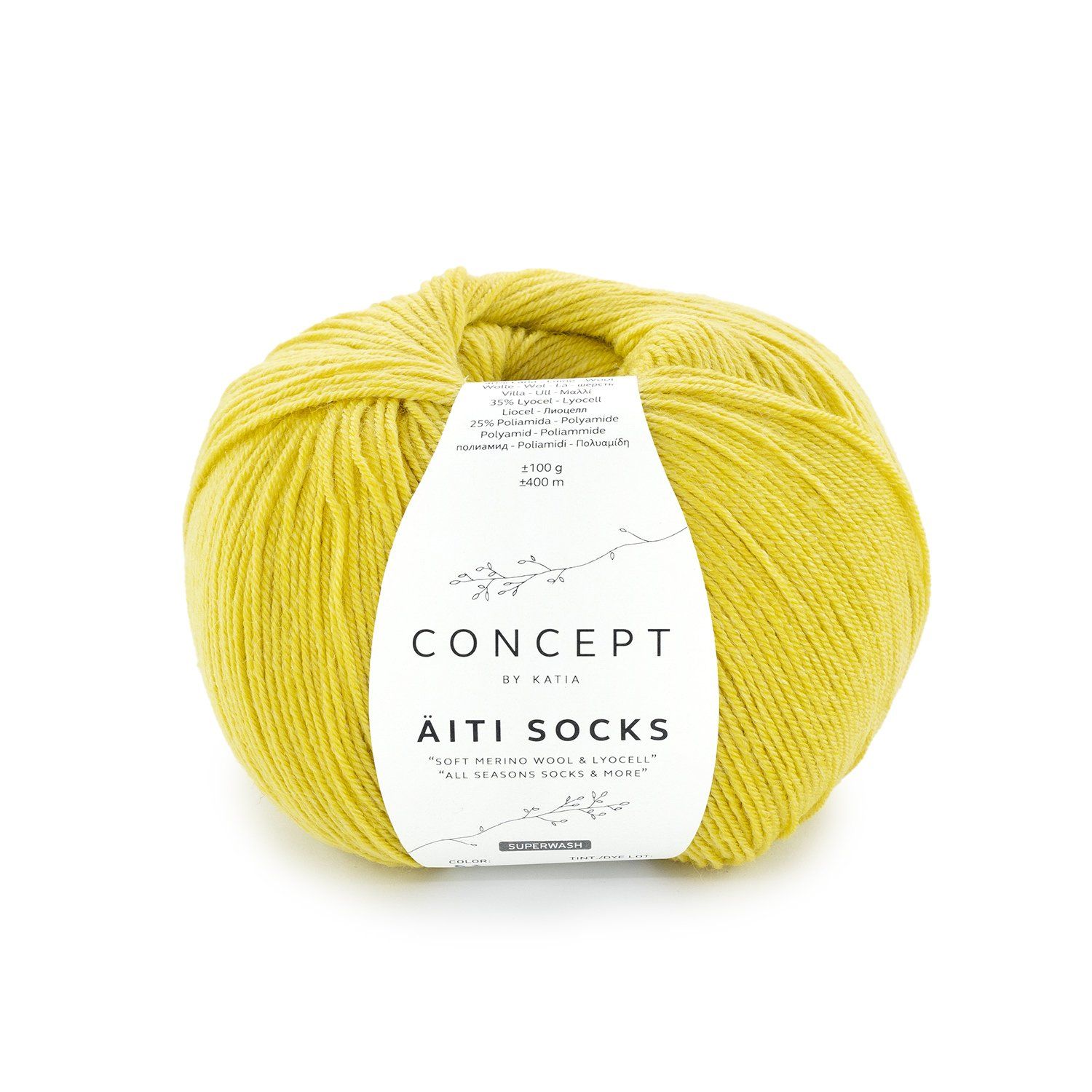 Katia Äiti Socks &amp;More | 53 Geel