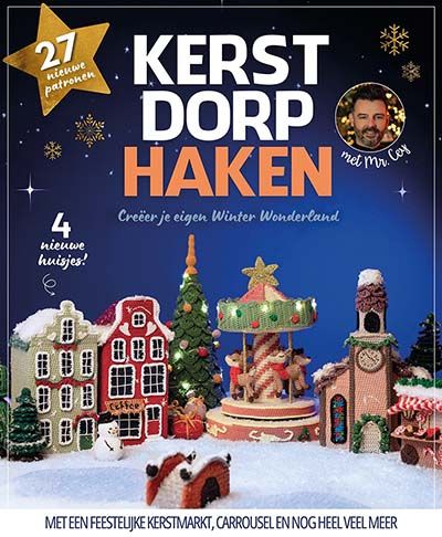 Kerstdorp haken met Mr. Cey